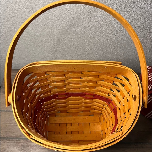 Longaberger Vintage Christmas Collection 1998 Edition Glad Tidings Basket Combo. - Picture 12 of 13